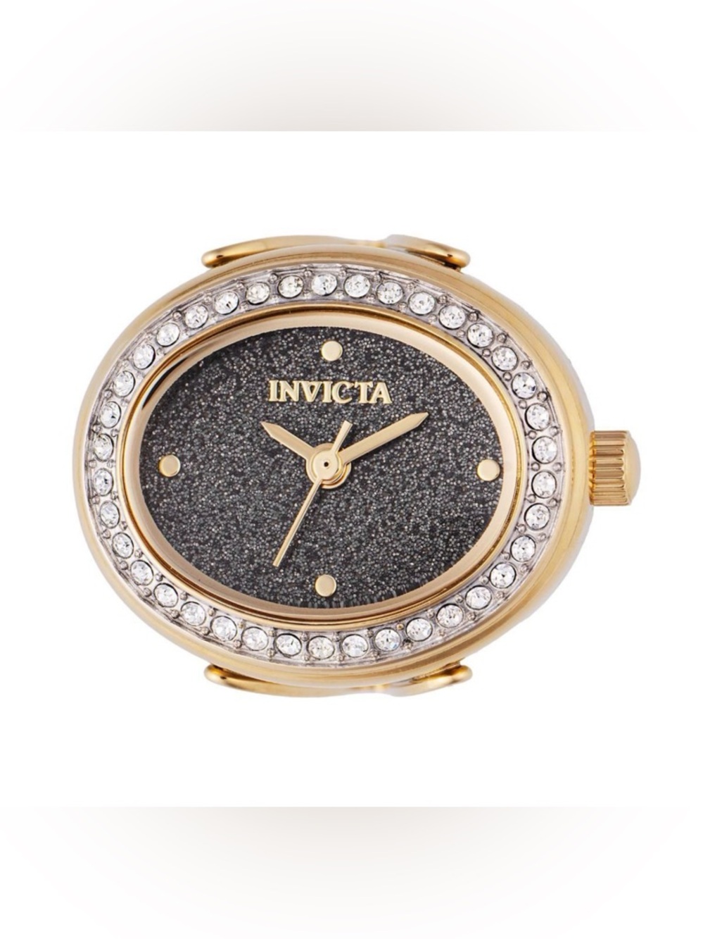 Invicta Mini Angel Women’s Ring Watch 24mm, Gold (49601)